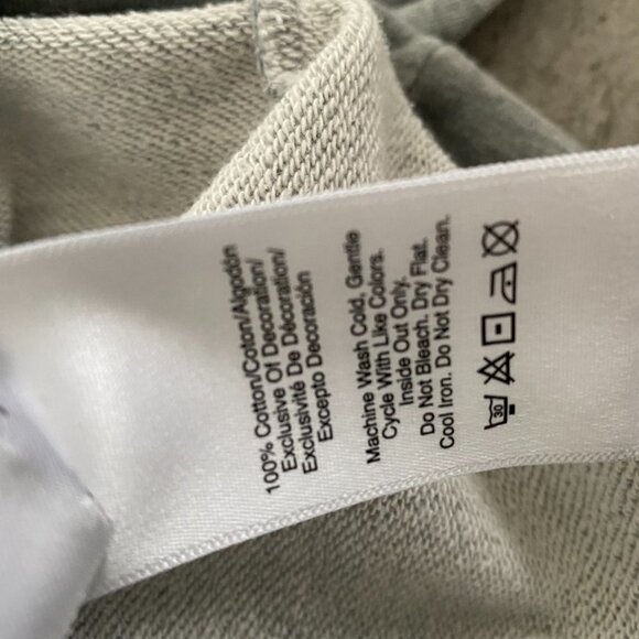 Set of 2 DKNY Gray & CK Jeans White Sweatshirts Size S - Picture 2 of 12